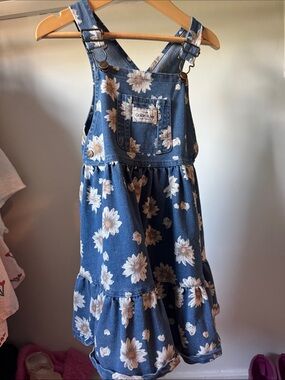 Goldie + Ace Denim Floral Dress
